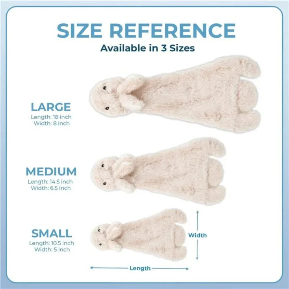 Best Pet Supplies Squeaky Dog Toys with Soft Durable Fabric for Small, Medium